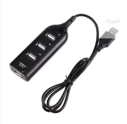 USB 2.0 4 ports HUB Black / White