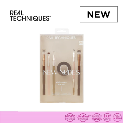 Real Techniques New Nudes Daily Swipe Eye Set