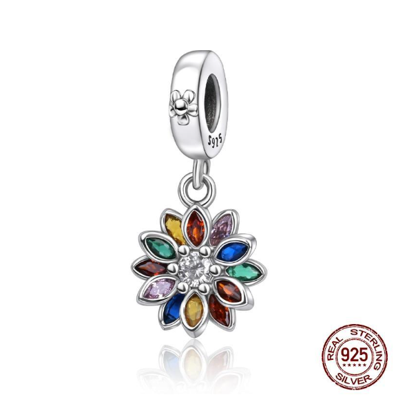 Authentic 925 Sterling Silver Blue Crystal Enamel Heart Charm Fit Women Bracelet Friend Surprise Birthday Jewelry Beads Gift 0016