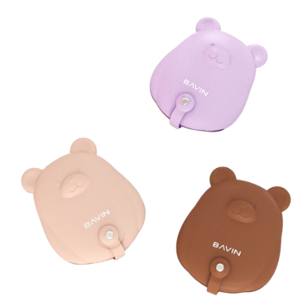 BAVIN BE03 Mini Bear Data Cable / Earphone Storage Bag Gadgets Storage Bag Organizer Accessories