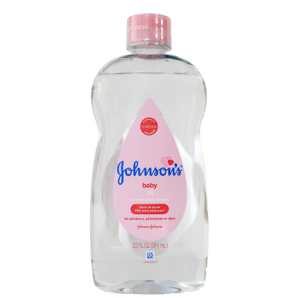 Johnson's Baby Oil Original Mineral 591mL