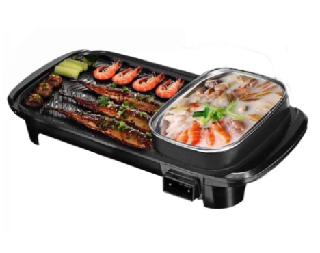 MINI999 2in1 MINI Samgyup Multifunction Electric Hotpot Griller / samgyupsal