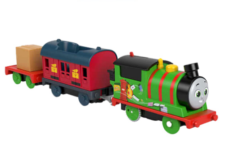 Thomas & Friends Greatest Moments Motorized Engine Vehicle Percy Mail Delivery Die-Cast Toy