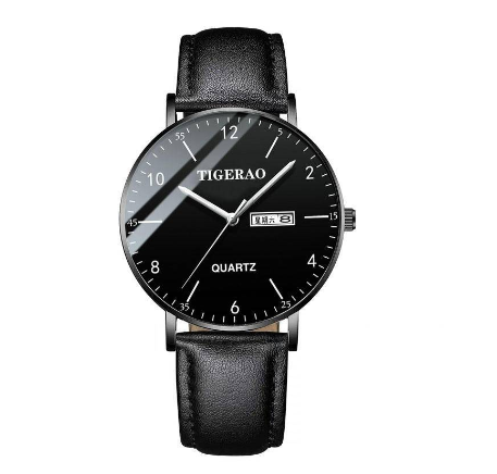 Ultra Thin Watch For Men Mens Water proof Quartz Authentic Leather Original Waterproof Simple Watch Steel Belt Fashion Korean Watch 4