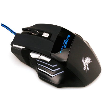 High Quality Professional Gaming Mouse 7 Button 5500 DPI LED USB Mouse