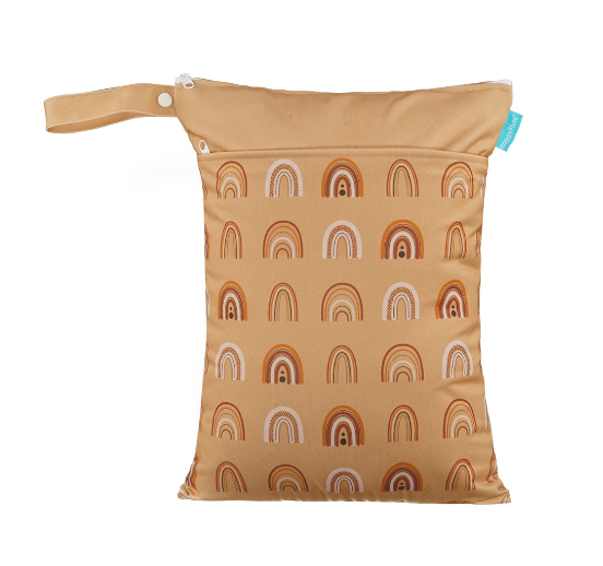 Happyflute Wetbag For Baby Diapers Nappies Waterproof Reusable Diaper Bag With Two Zipper 30cmx40cm C11