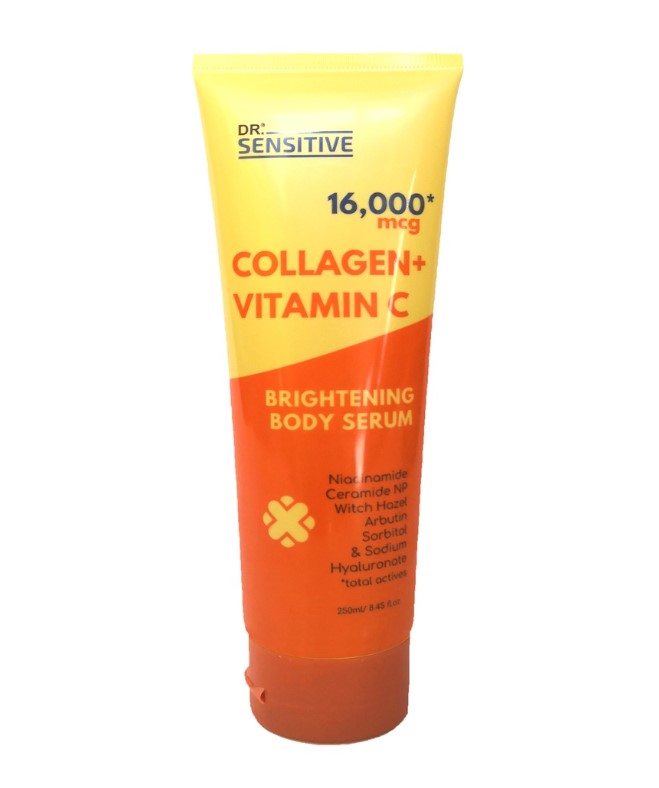 Dr. Sensitive Collagen & Vitamin C Brightening Body Serum Lotion 250ml