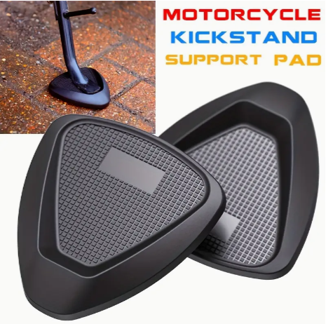Motorcycle Universal Side Bracket Plastic Base Anti-skid Board Bracket Pad, For Motorcycle