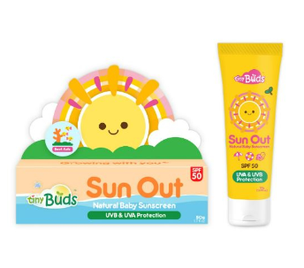 Tiny Buds Sun Out Natural Baby Sunscreen