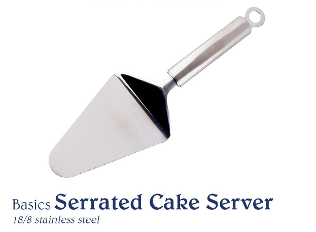 Chef's Classics Basics Stainless Steel Serrated Cake Server
