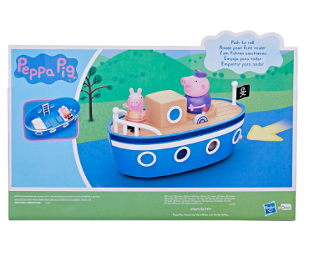 Peppa Pig Grandpa Pig's Cabin Boat Playset