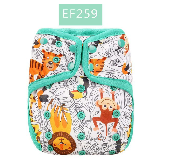 Baby Cloth Diaper Cover One Size Reusable Washable Adjustable Waterproof Diaper S14