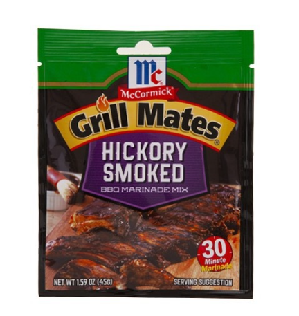 McCormick Grill Mates Hickory Smoked BBQ Marinade Mix  45g