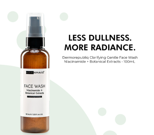 Dermorepubliq Clarifying Gentle Face Wash Niacinamide + Botanical Extracts - 100 ML