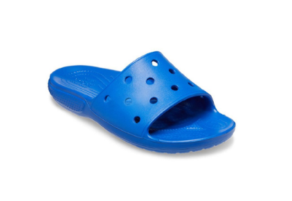 Crocs Classic Slide in Blue Bolt