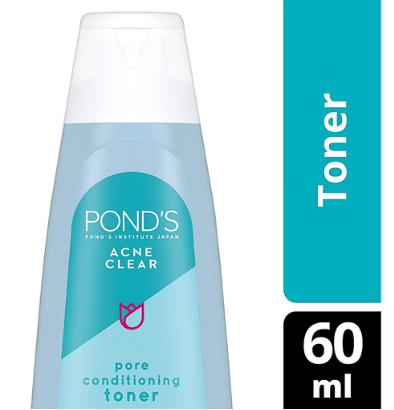 Pond's Acne Clear Pore Conditioning Toner with Salicylic Acid and Tea Tree Oil for Anti Pimple 100ml