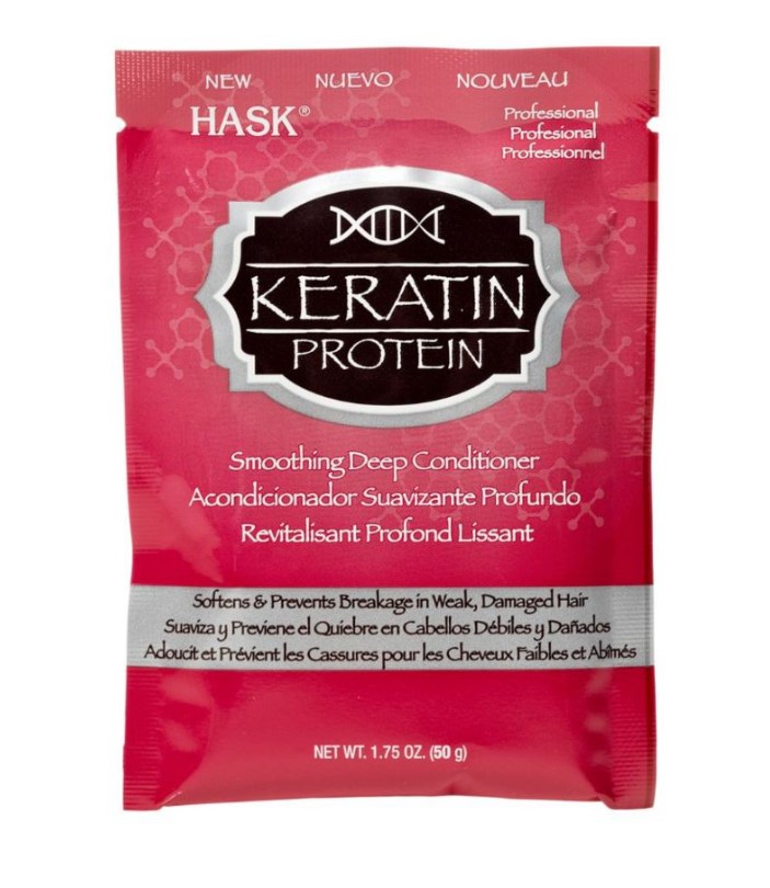 Hask Keratin Protein Smoothing Deep Conditioner Packet 1.75Oz 50 g