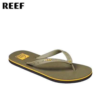 Reef Seaside Olive Turmeric Mens Sandals