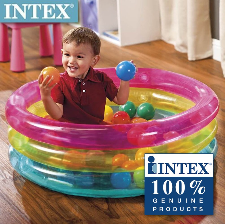 Intex 48674 Ocean Ball Pool with 50 Balls.