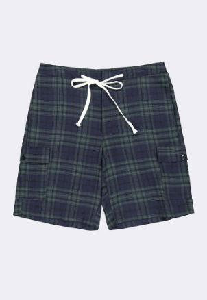 BENCH/ Men's Checkered Walking Shorts
