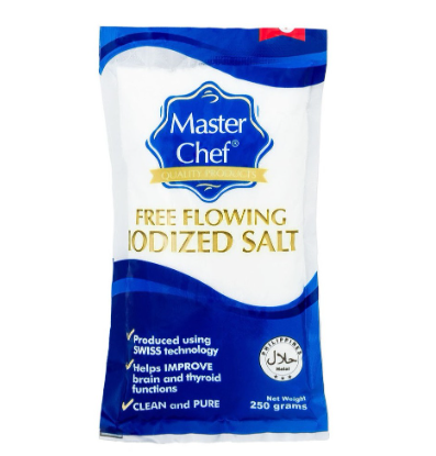 Master Chef Fine Iodized Salt 250g