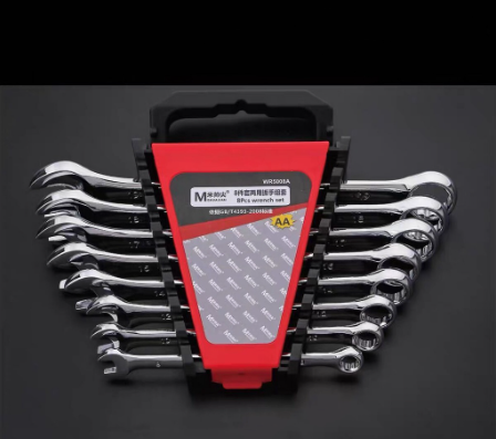 8pc Combination Wrench Set Metric Combination Ratchet Spanners Set 8mm-24mm