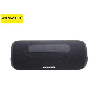 Awei Y669 Portable Bluetooth Wireless IPX7 Speaker Outdoor TWS Waterproof Black