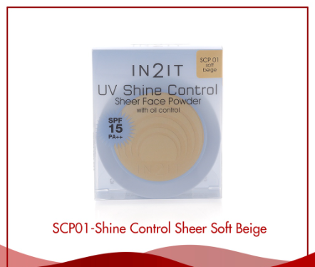 IN2IT Uv Shine Control Sheer Face Powder Make-Up 01-SCP