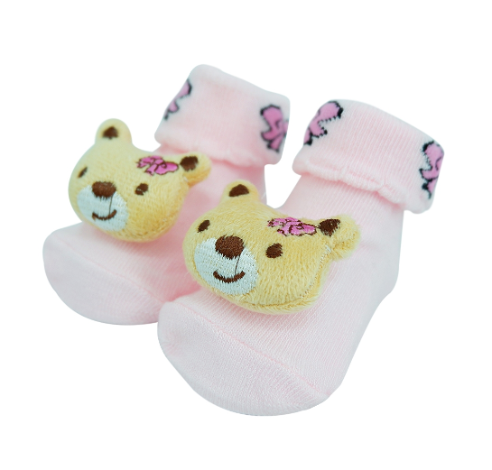 Anti-Skid Animal Character Baby Shoes Sock for Newborn S5