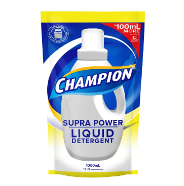 Champion Liquid Detergent High Foam Pouch 1L