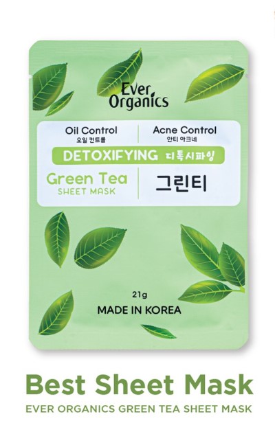 Green Tea Sheet Mask (Singles)