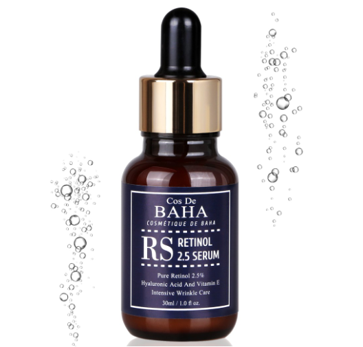Cos De BAHA - 2.5% Retinol Serum with Niacinamide & Vitamin E - 30ML