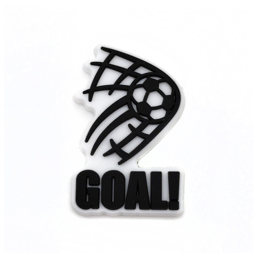 Cute Football Trophy Crocs Accessories World Cup Jibits Charm Soccer Sport Croc Jibbits for Kids Shoe Charms Pins Decoration F16