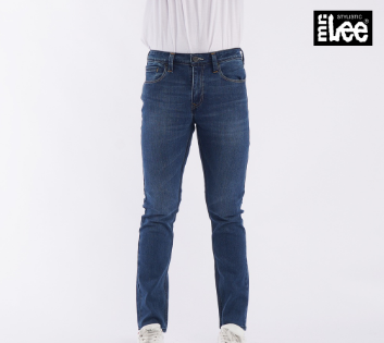 Stylistic Mr. Lee Basic Denim Stretchable Pants for Men Super skinny Mid Rise 136420 (Medium Shade)