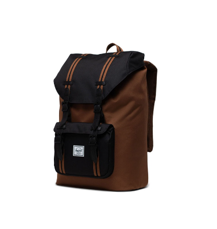 Herschel Little America Mid-Volume Saddle/Black Backpack