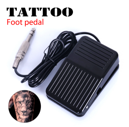 Tattoo Foot Pedal Switch Pedal Control with Clip Cord Tattoo Machine Power Supply, Tattoo Supplies, Tattoo Kits