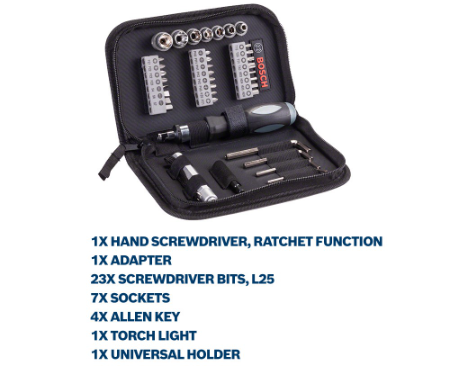 Bosch 38-piece mixed Set - Tools/Accessories