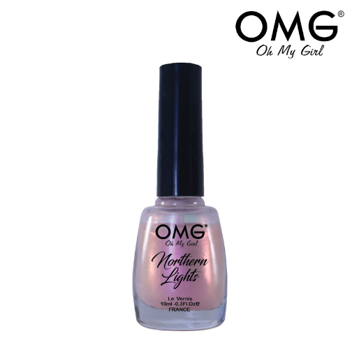 OMG Northern Lights Nail Polish 10ML Pink Sky