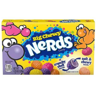 Wonka Nerds Big Chewy Candy 120g