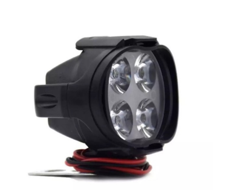 Car Motorcycle Parts Accessories 4LED Headlight Waterproof
