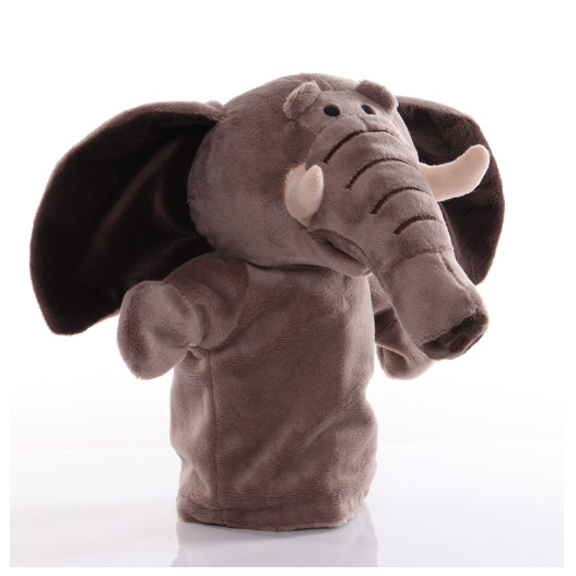 Animal Hand Puppet Cartoon Plush Toys Educational Pretend Telling Story Doll Kid Gifts D6
