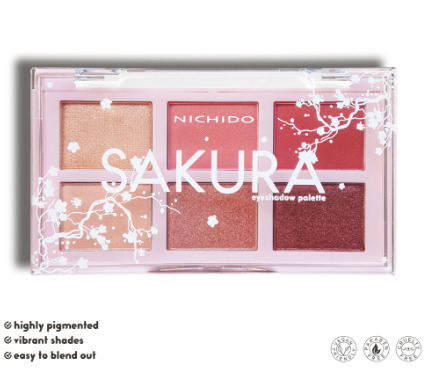 NICHIDO Sakura Eyeshadow Palette (NEW)