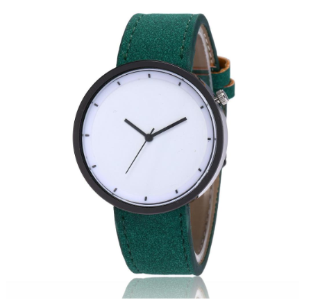 Korean Simple Casual Frosted Belt Watch Harajuku Mori Series Men's Watch Women's Quartz Student Couple Watch f5