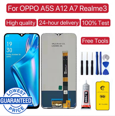 OPPO A5S LCD Original A12 A7 Realme3 Realme3i Digital Touch Screen Display For OPPO A12 LCD