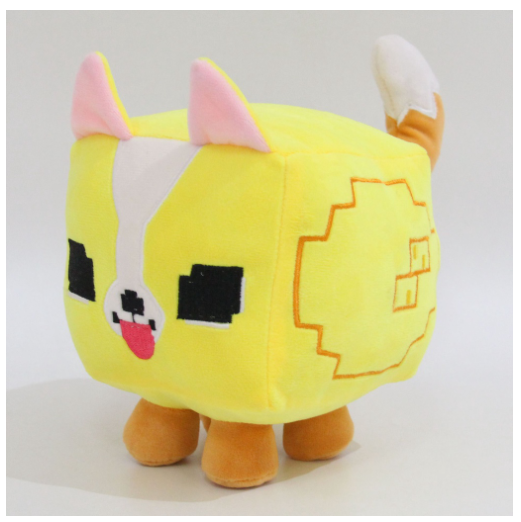 Pet Simulator X Cat Stuff Plushie Toys, Roblox Cat Plush,Big Games Cat Plushie Toy Dolls Soft Cat Pet Sim x Stuffed Animals for Kids 6