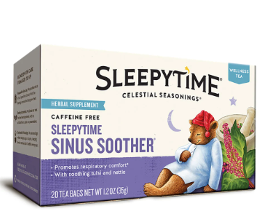 Celestial Seasonings Sleepytime Sinus Soother Herbal Tea 20 bags