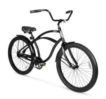 Hyper Bicycle Men's 26 Inches Beach Cruiser Bike, Black Kids Bike Mountain Bicycles
