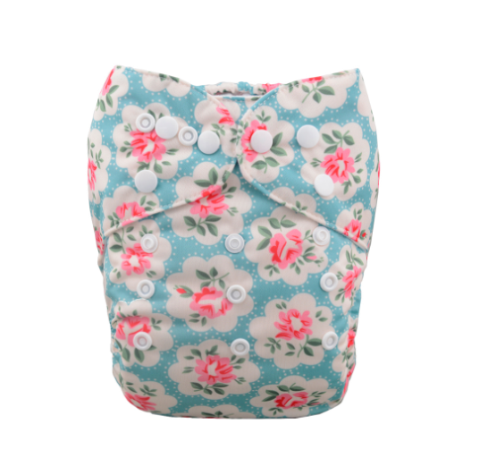 Alva Baby Cloth Diapers Washable Pocket Nappy Diaper Only D22