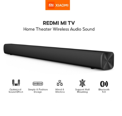 Xiaomi Redmi TV Speaker Sound Bar Bluetooth Version Wireless Connection with Playback Support