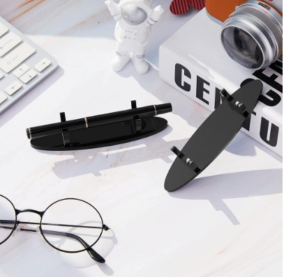 Pen Holder Display Stand, Acrylic Clear Makeup Brush Rack Organizer, Desk Fountain Pen Pencil Wand Holder Showcase, Paintbrush Display